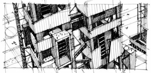 手繪教程 設(shè)計中的空間和細(xì)節(jié)關(guān)系的表現(xiàn)手法